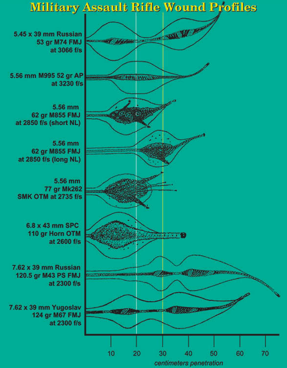 rifle bullet calibers. combat rifle ammunition